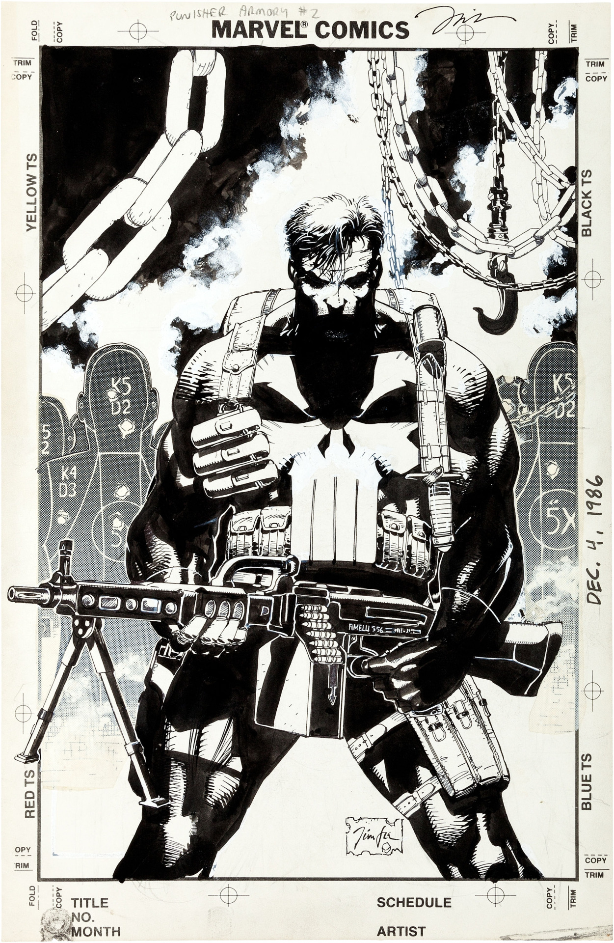 Punisher Coloring | Comic Relief Podcast